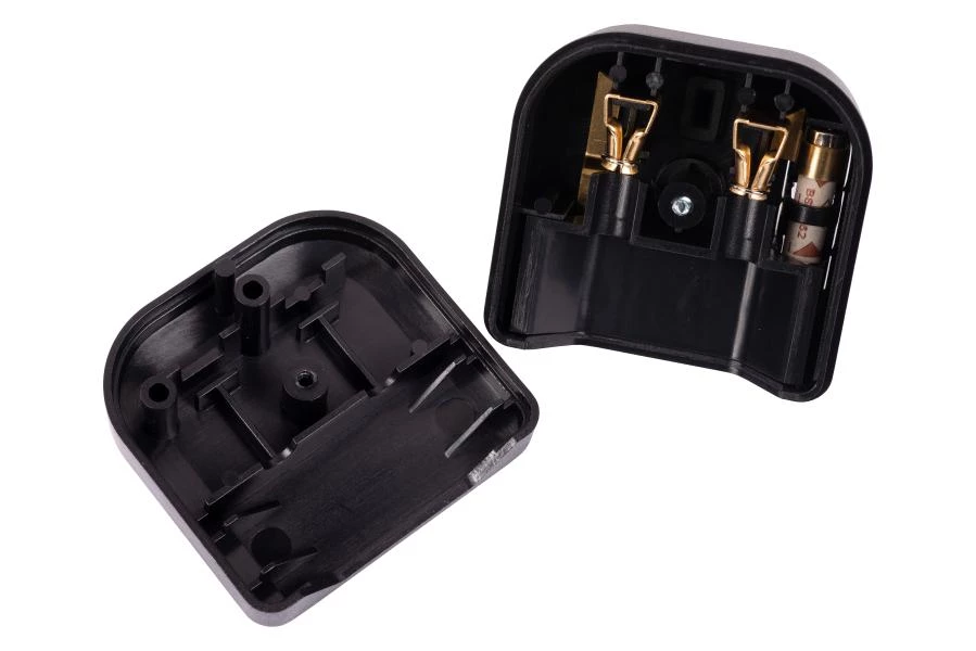 Lucide CONVERTOR PLUG - Prise 3-pin - 8A - Noir - DETAIL 1